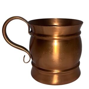 Vintage | Gregorian | Made in USA | Copper Mug | Barrel Style Handle Drinkware